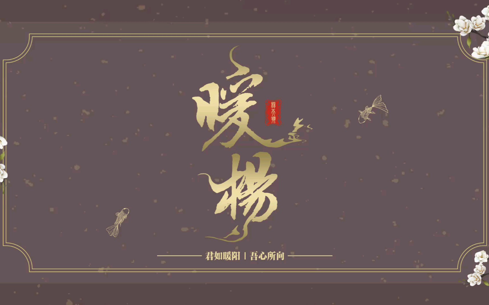 【赠杨天翔】[原创]《暖杨》君如暖阳,吾心所向.哔哩哔哩bilibili