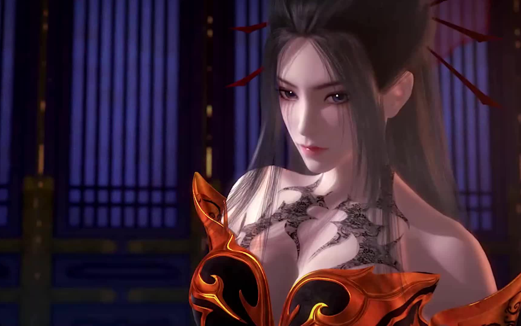 国产动漫里最魅惑的女人焰灵姬