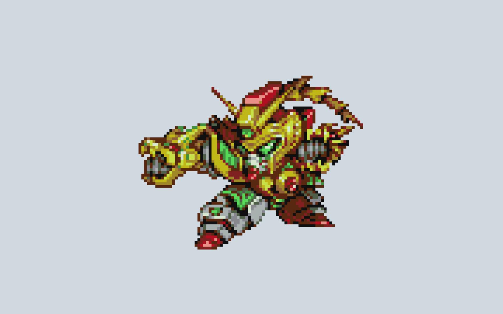 《超级机器人大战a》动画:龙高达