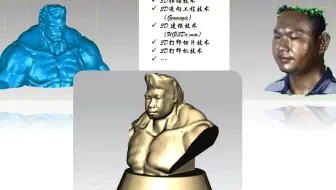 3D打印-逆向工程-Geomagic杰魔-3D换脸技术-绿巨人版的自己
