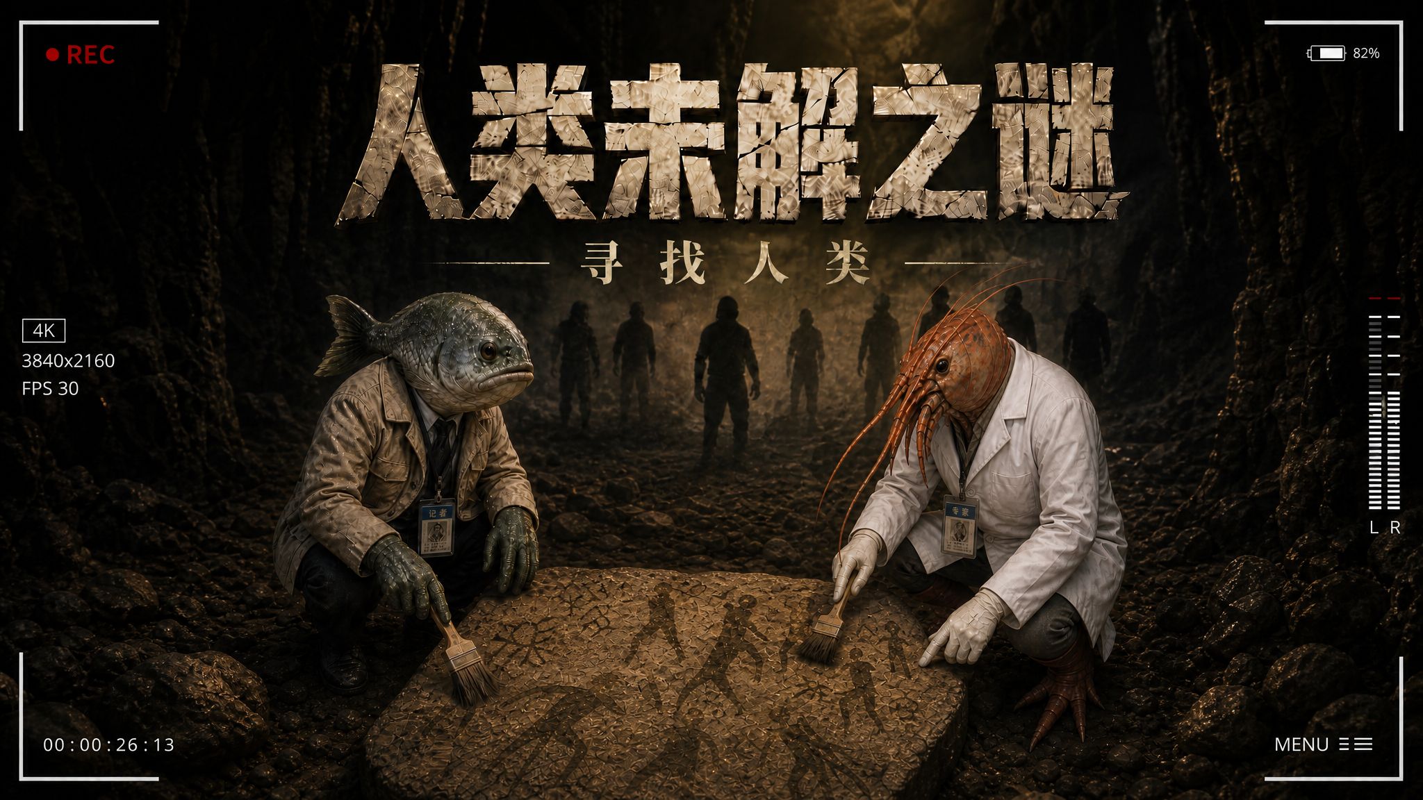 请找出视频中的人类...