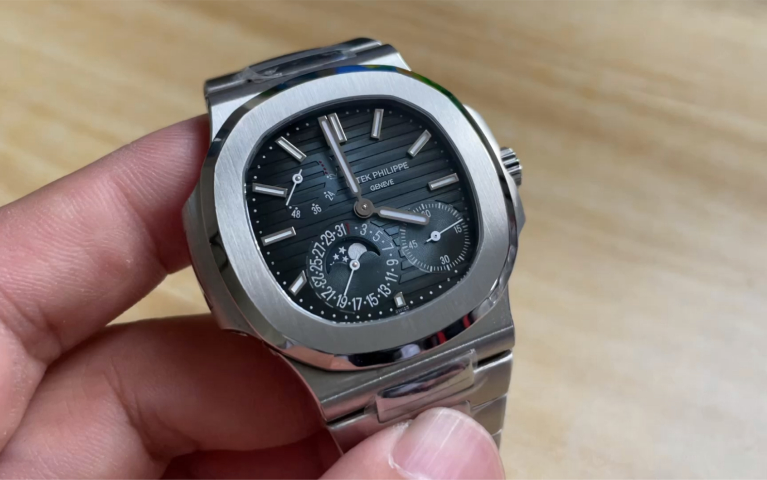 百达翡丽5712钢王鹦鹉螺