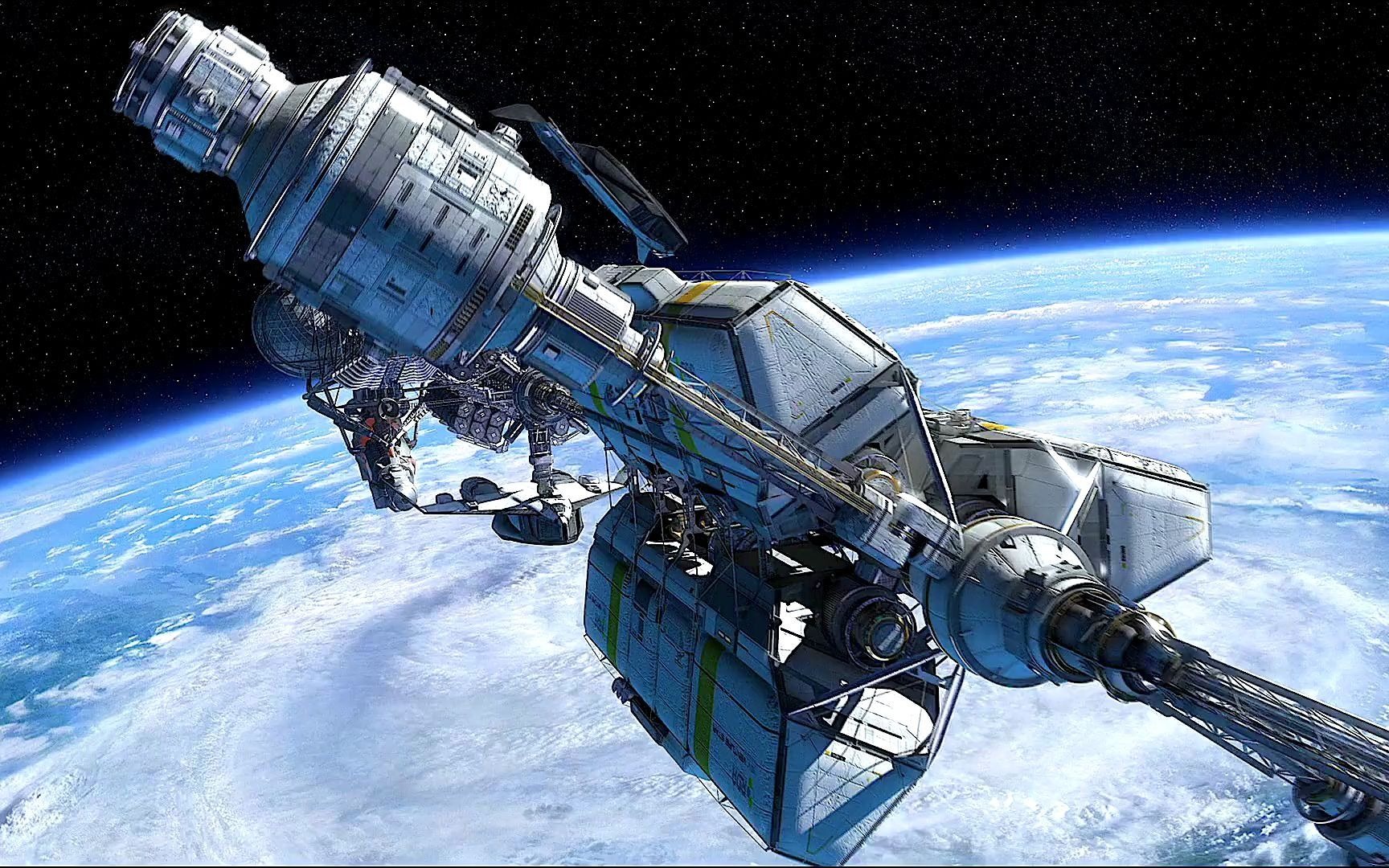 宇宙飞船 科幻真实图片