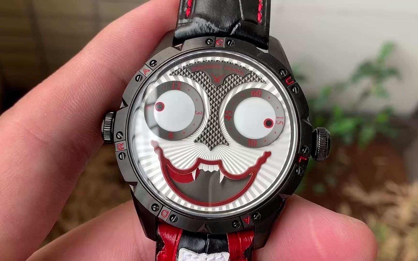 tw俄罗斯小丑机械手表吸血鬼 康斯坦丁.