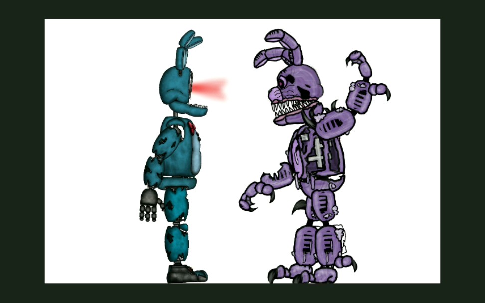 dc2 fnaf 扭曲vs老玩具