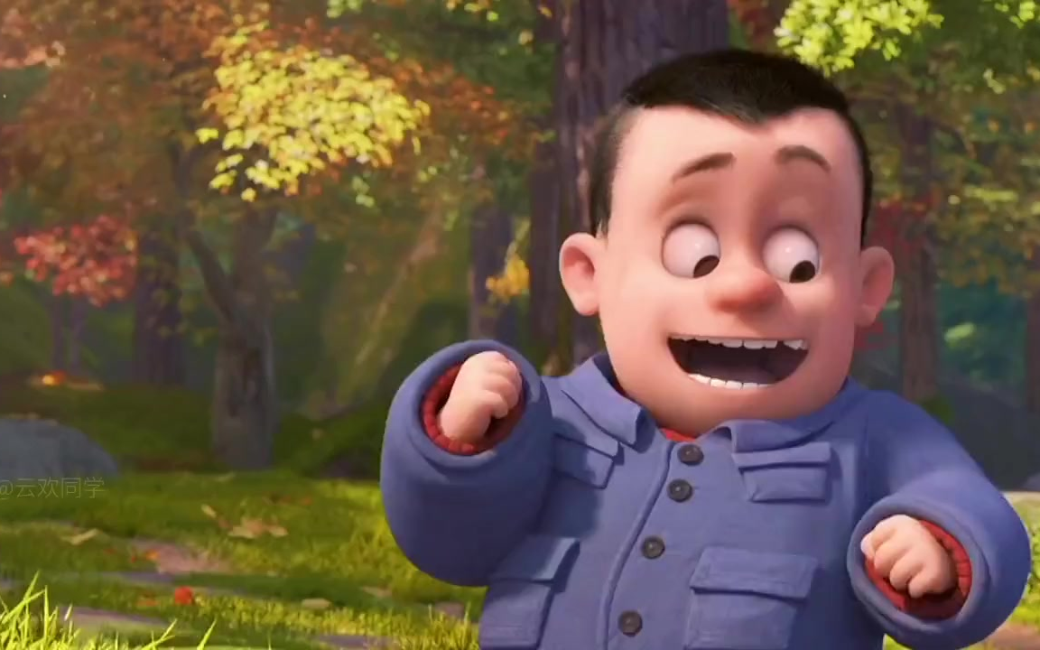 情感 长大了 就连率性都要想一想了.熊出没狂野大陆 光头强