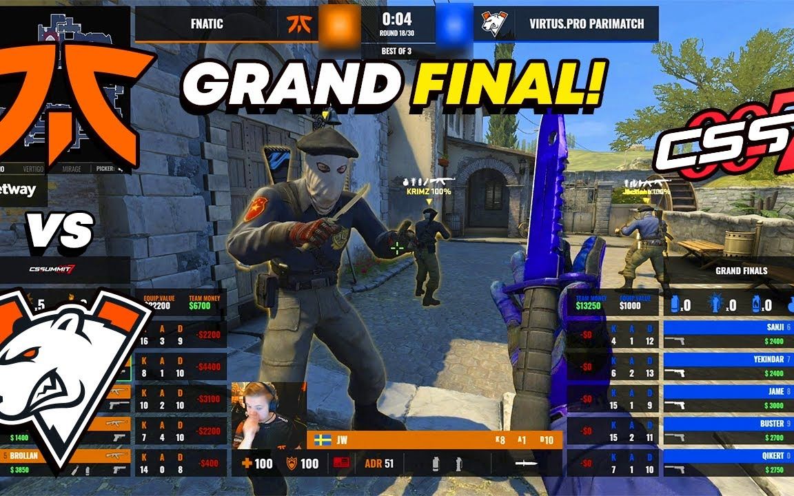 fnatic vs virtus.pro - cs_summit 7 - 最佳时刻csgo