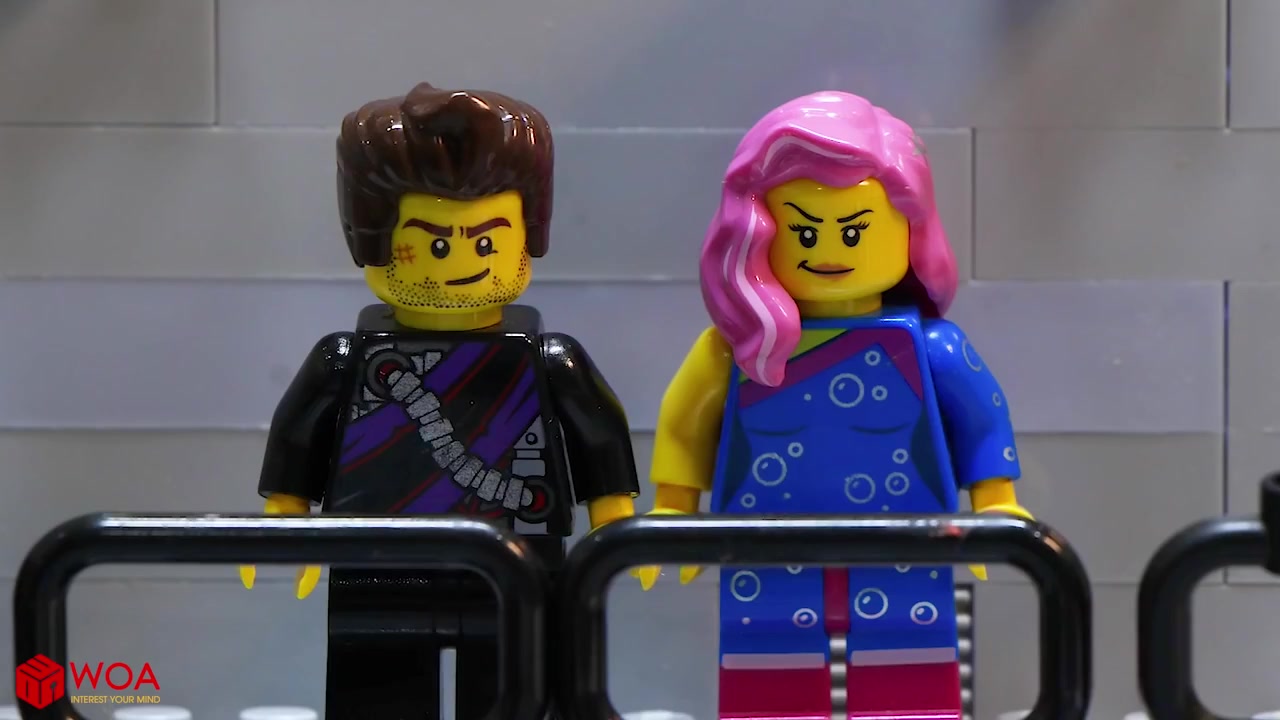 乐高警察救援任务fbi特工乐高动画