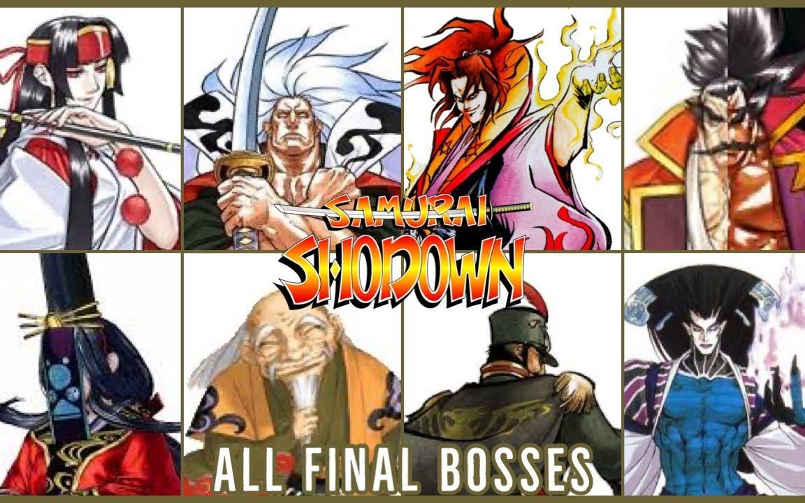 [图]侍魂历代BOSS战 SAMURAI SHODOWN ALL FINAL BOSSES