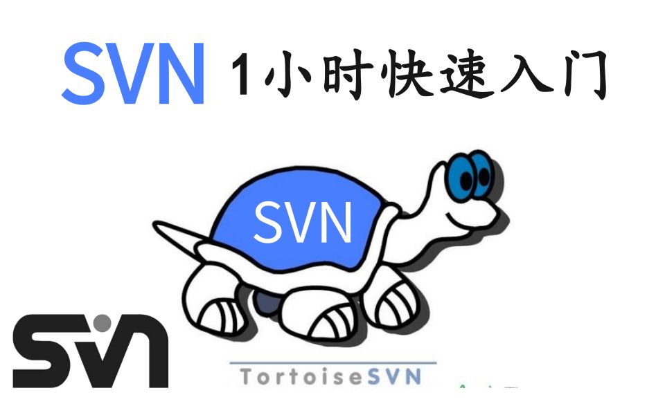 【SVN】一小时轻松玩转版本控制工具SVN(程序员入职必备技能,零基础快速入门 ),最新完整版教程【附全套资料,错过必后悔系列!】哔哩哔哩...