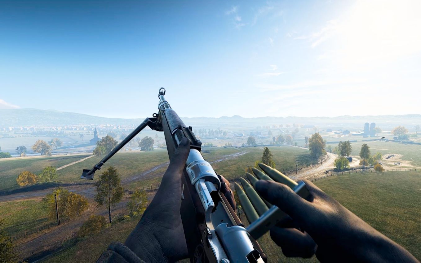 活动作品配合望远镜的超远程98k机瞄爆头狙击机瞄精确狙击战地5