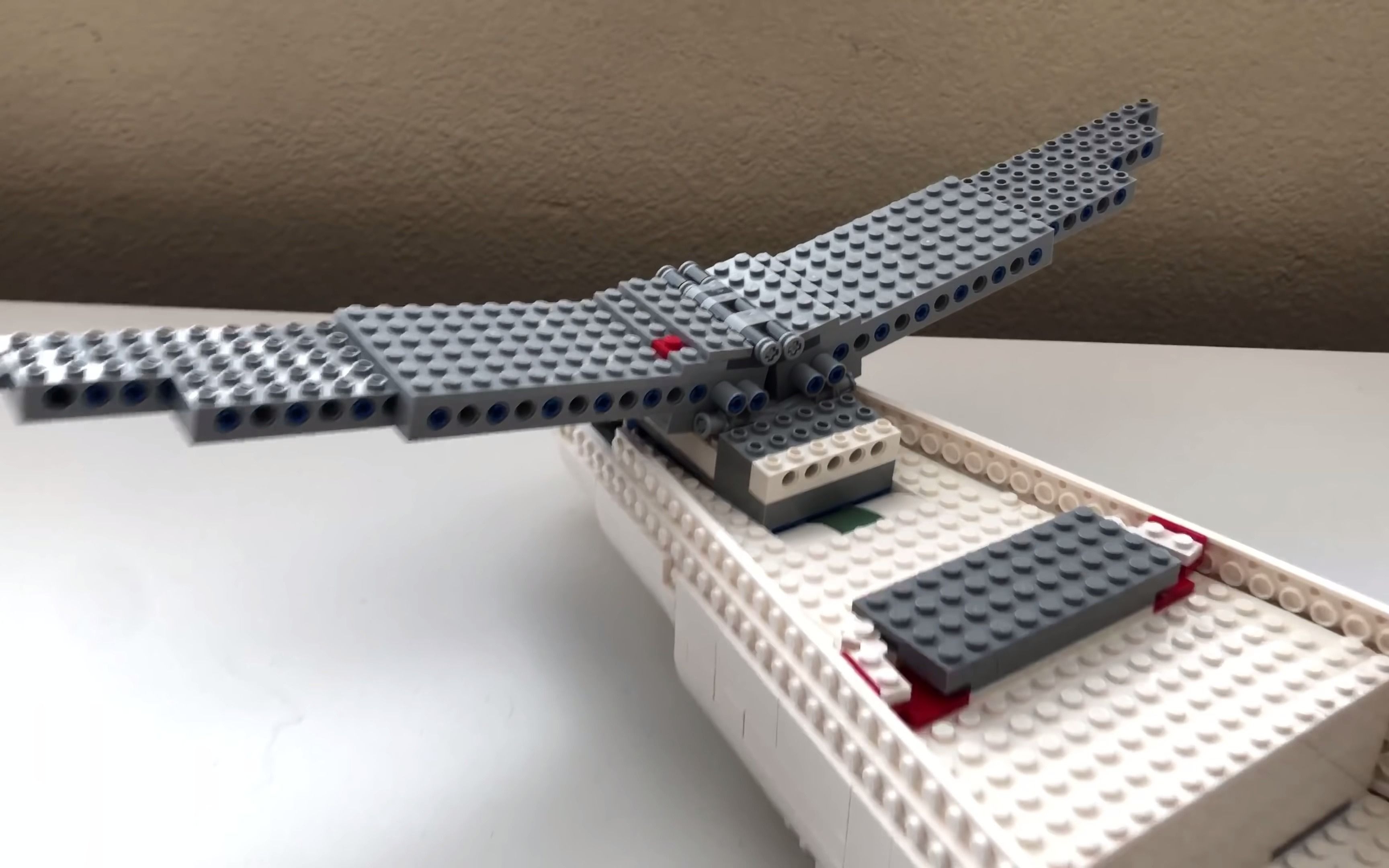 乐高版a380 机尾