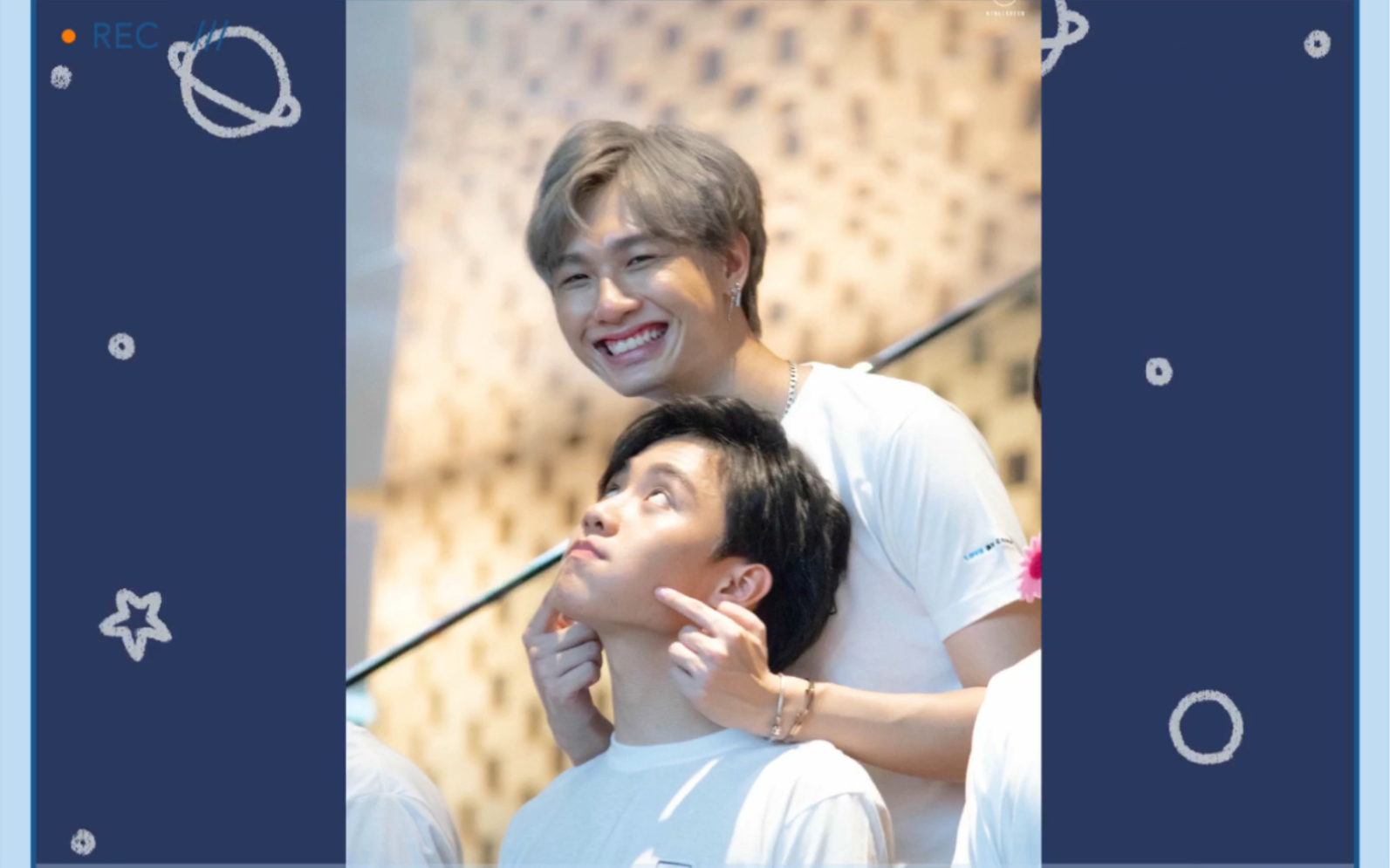 markgun甜橙夫夫粉丝只想看我们谈恋爱markgun双人图集