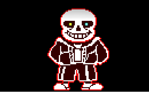 [国庆特辑/undertale hard mode] harry困难sans一命无药通关!