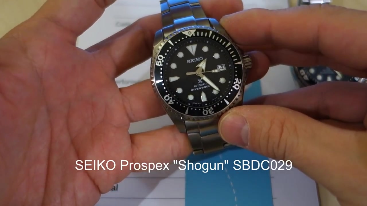Seiko Automatic Diver Duel! 'Shogun' SBDC029 vs 'Sumo' SBDC033 - Perth  WAtch #16-哔哩哔哩