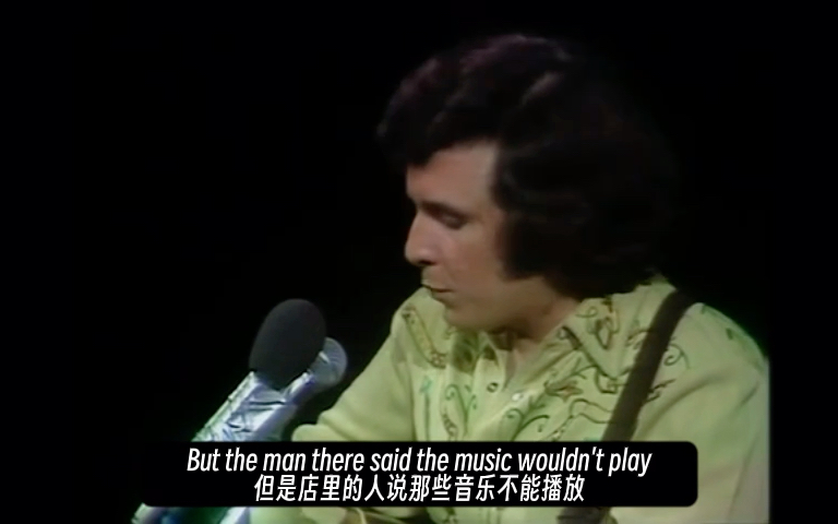 《American Pie》(美国派) Don McLean 唐麦克莱恩 中英双语字幕哔哩哔哩bilibili