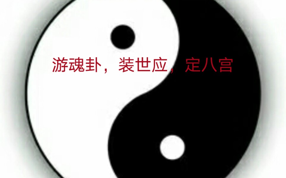 传统六爻,游魂卦,装世应,定八宫哔哩哔哩bilibili