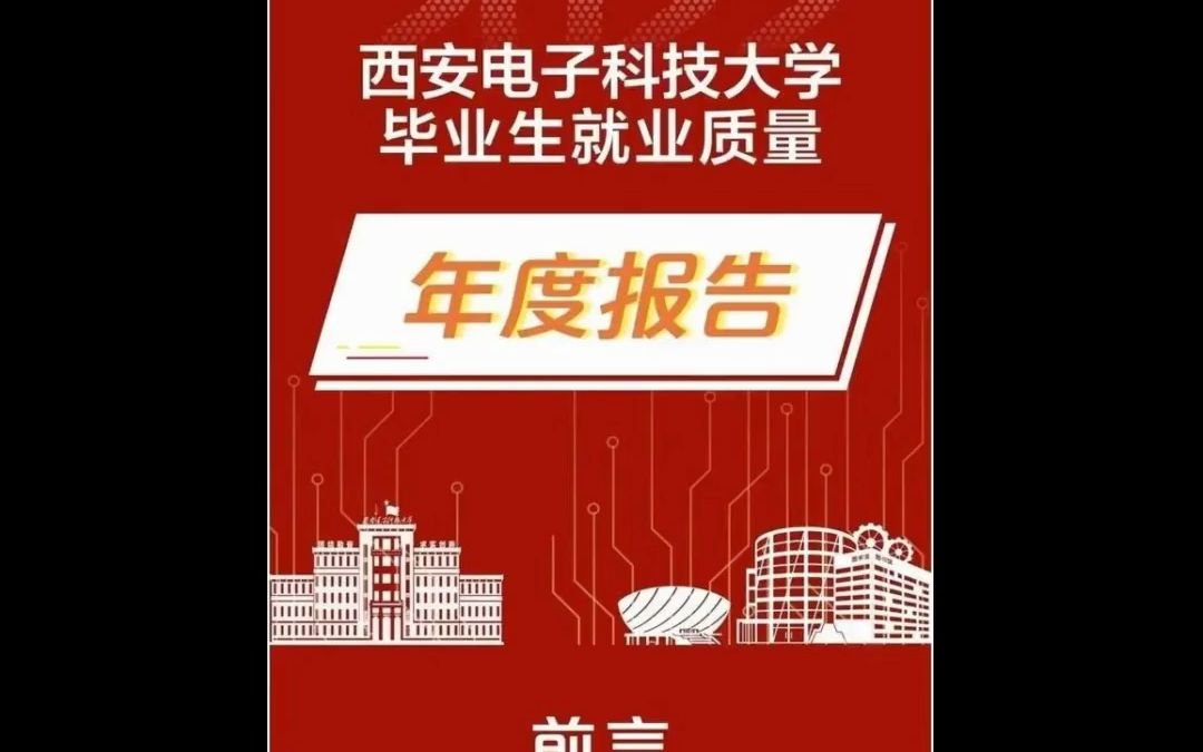 西安电子科技大学毕业生就业质量报告发布707人进入华为顶级211好就业哔哩哔哩bilibili