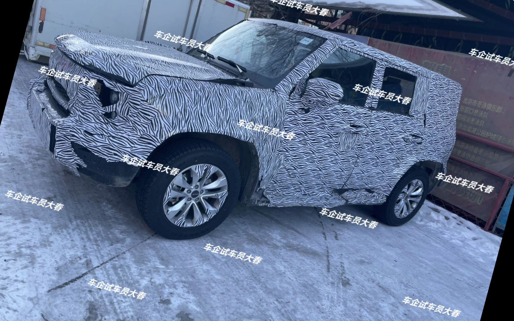 捷途jx67 捷途全新suv 捷途旅行者路试谍照