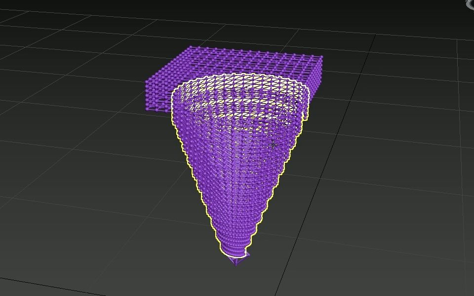 3dmax2021晶格修改器—实例水晶灯