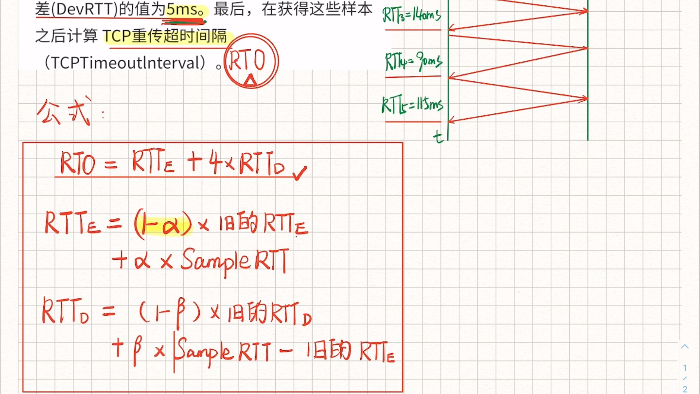 【计算机网络复习】tcp重传时间间隔计算机分享哔哩哔哩bilibili