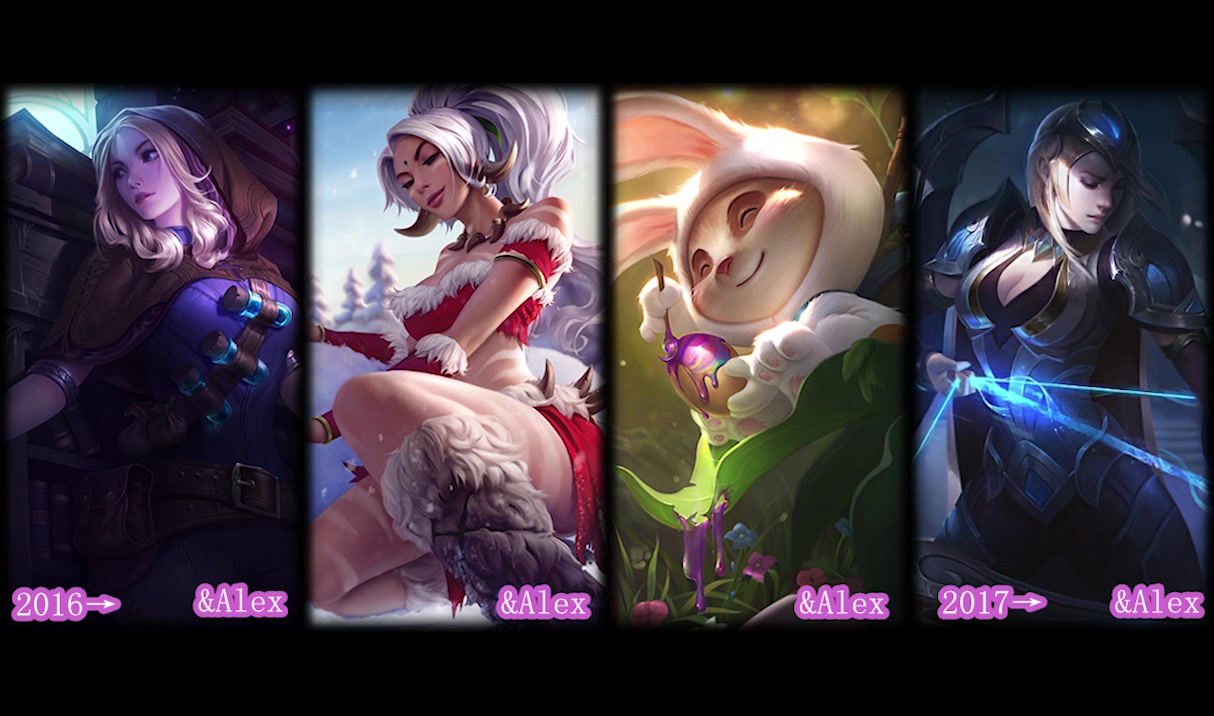 拳头画师系列——alex老婆jem flores的作品合集