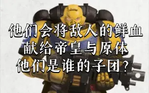 Descargar video: 战锤40K 这个战团以残暴无情而闻名，俘虏在他们眼中是最有值价的祭品