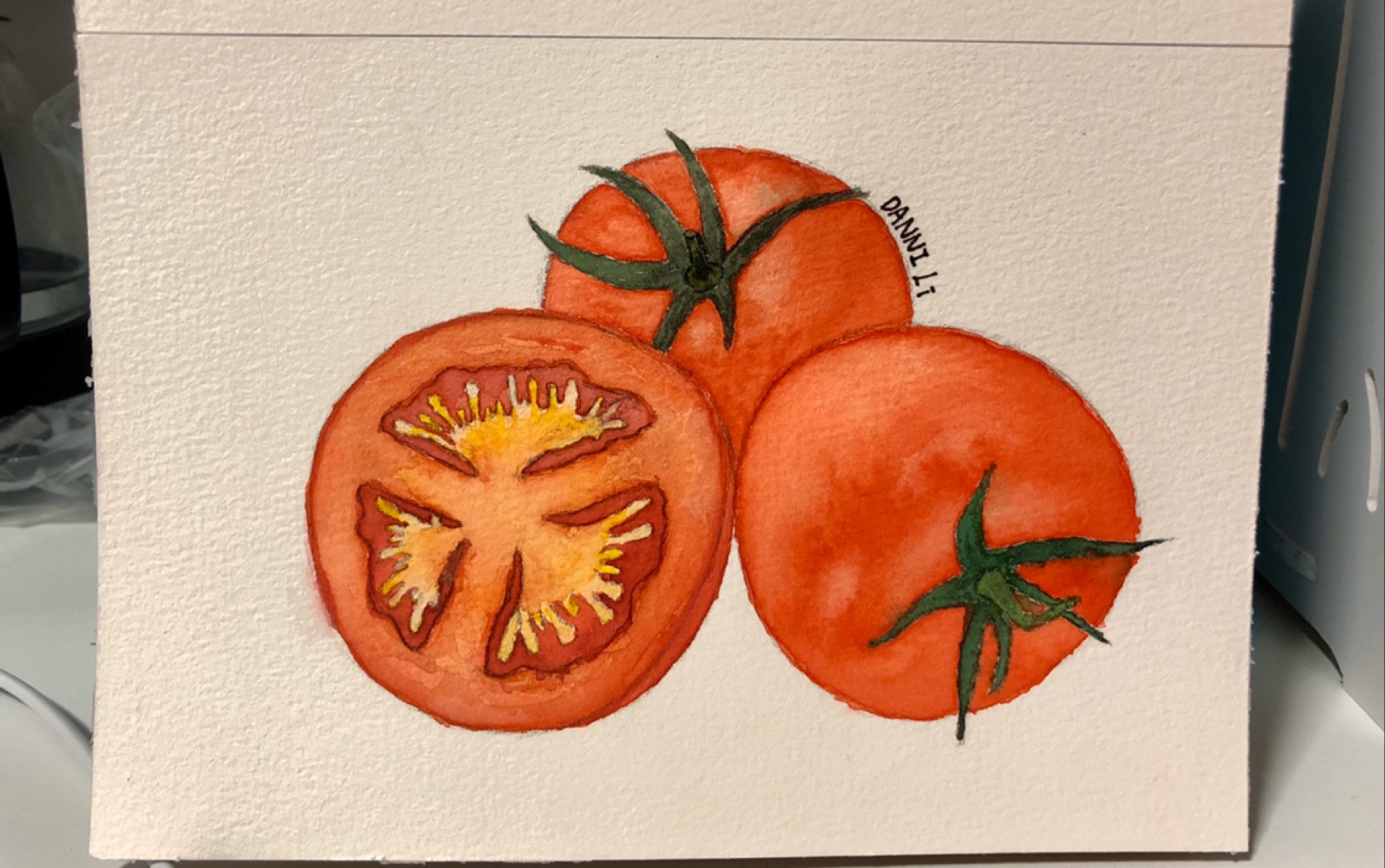 水彩西红柿 续集