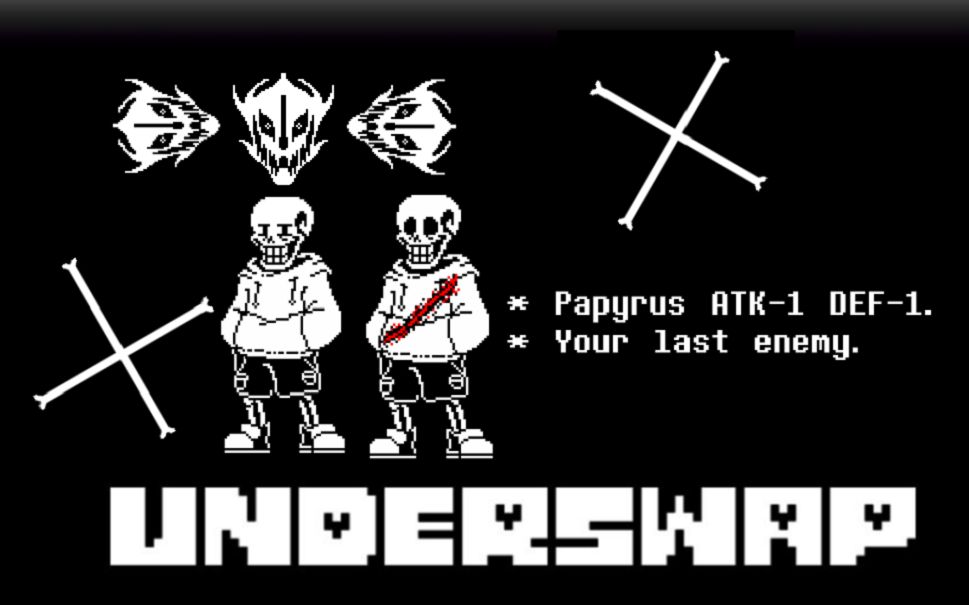 underswapxbb的烟枪papyrus战前二阶段制作完成