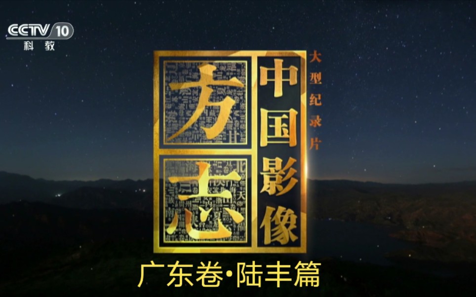 【央视科教】《中国影像方志》第653集 广东卷•陆丰篇(20200906,分P)哔哩哔哩bilibili