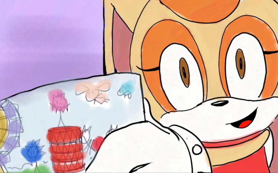 creams crayon carnival-knuckles tails