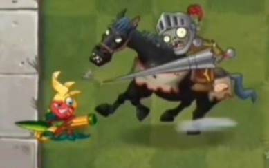 蝎尾蕉机枪手vs各种僵尸