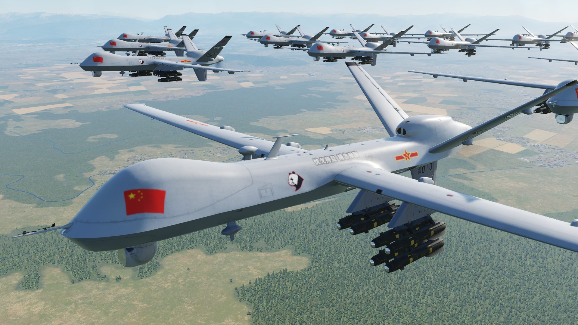 中国猎鹰无人机图片