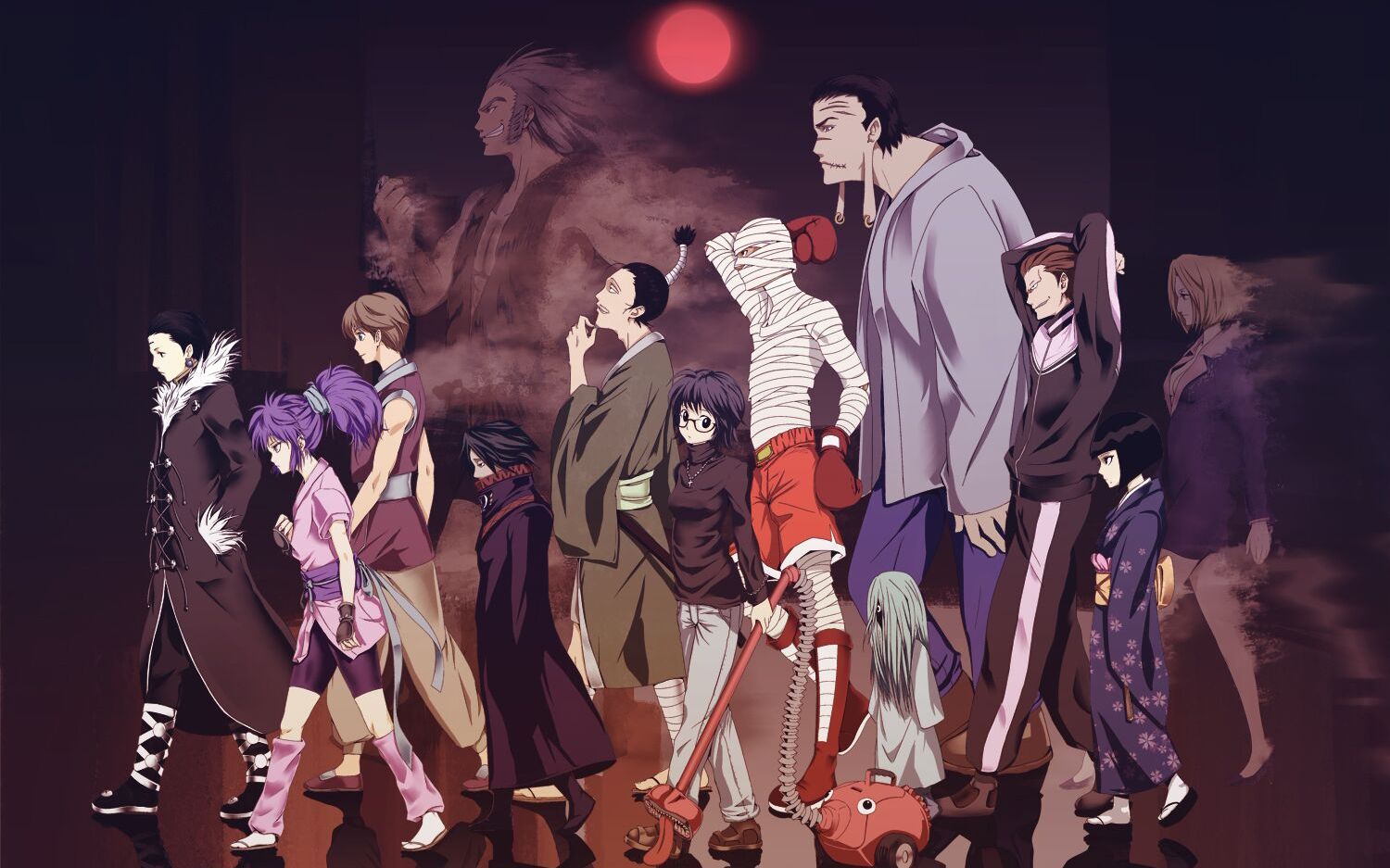 幻影旅团,既是穷凶极恶的盗贼团伙,又是能力出众的人气团