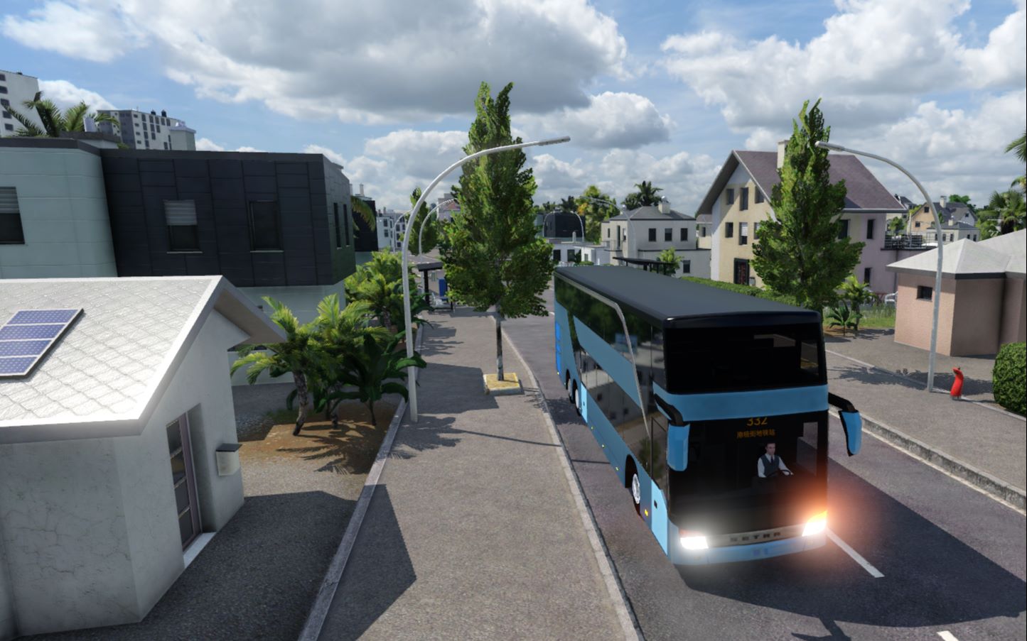 狂热运输2东武市公交332路西岛地铁车辆段南极街地铁站