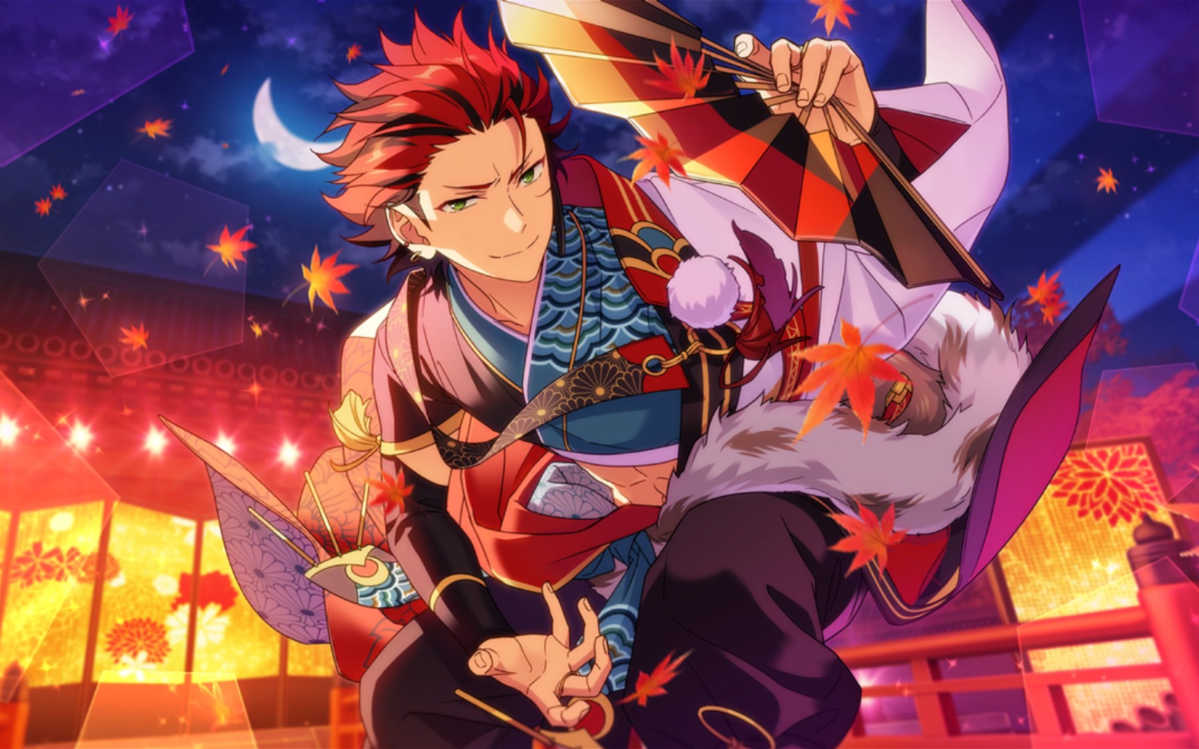 来自不同国家的鬼龙红郎(红郎生贺向)_偶像梦幻祭