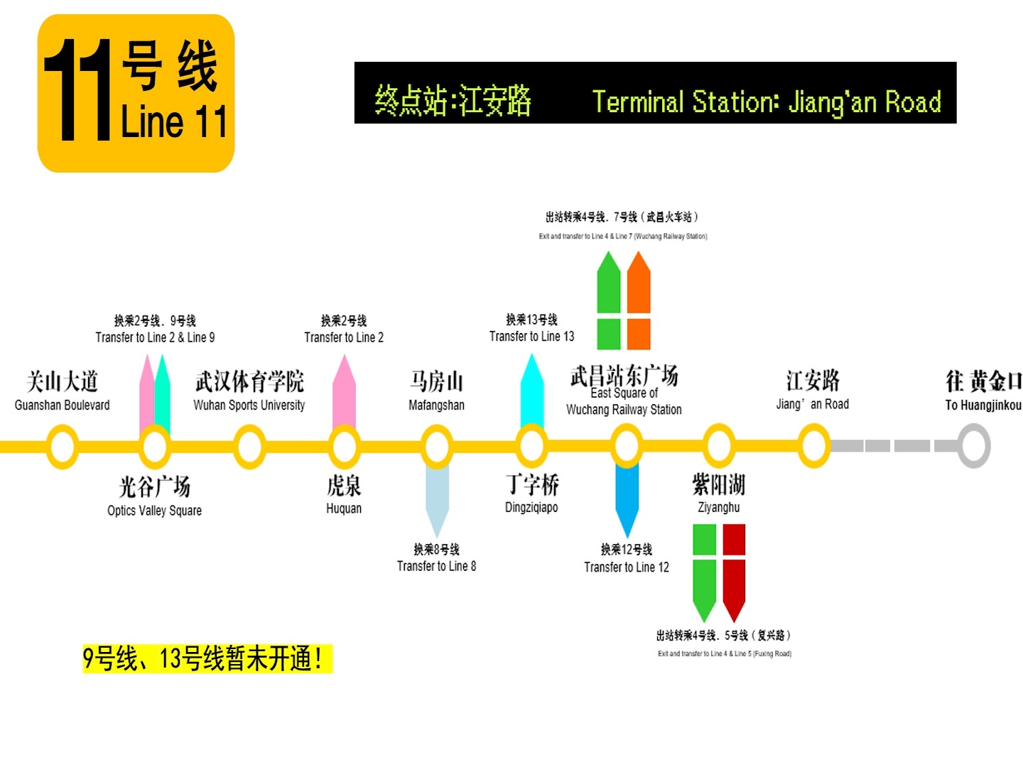 【武汉地铁】11号线 二三期及剩余段(优化理想版列广)哔哩哔哩bilibili