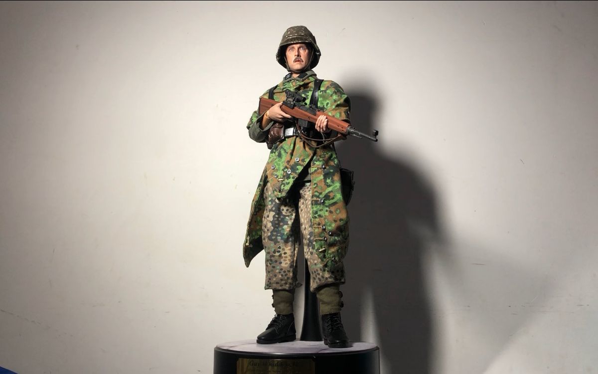 16兵人二战德国ss列兵g43狙击手