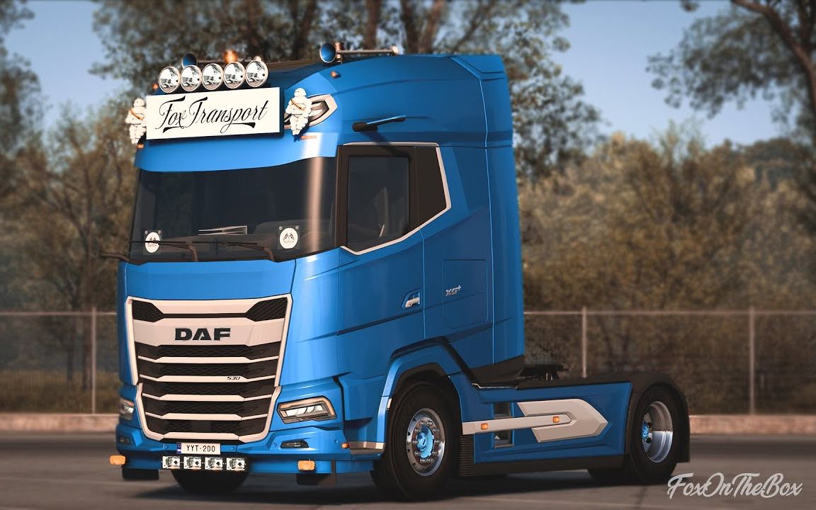 【youtube】歐卡2mod_達夫xg 調整件|daf xg tuning addons - euro