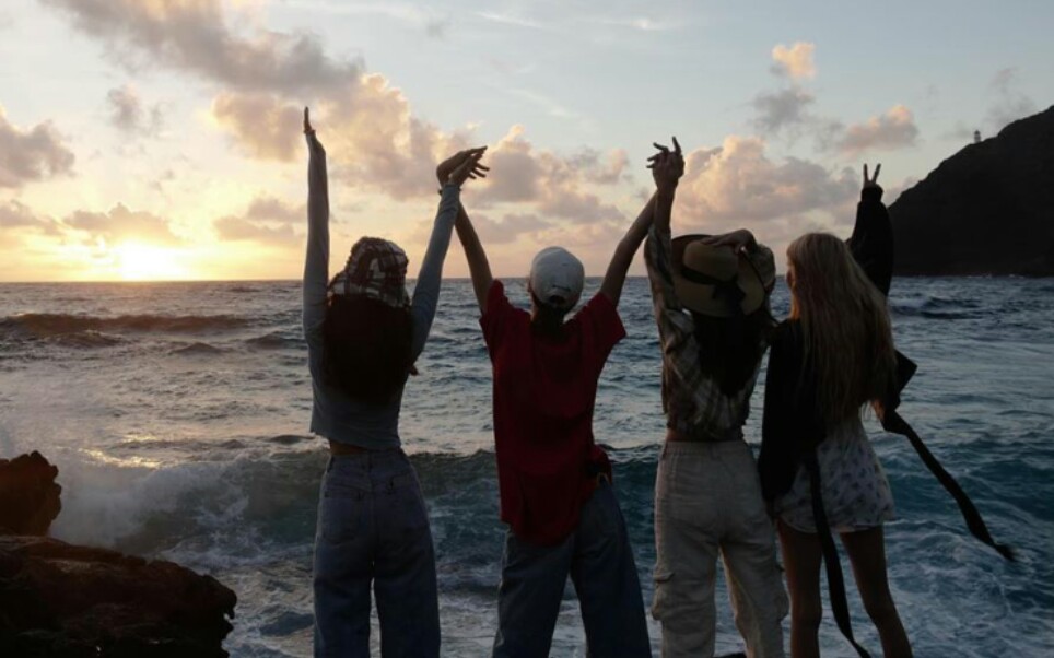 【blackpink】闺女的夏威夷之行