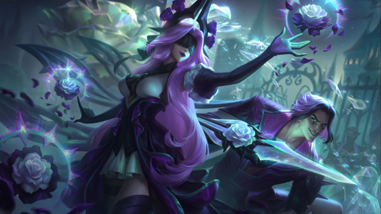 嚎哭深渊】【withered rose syndra系列幽梦玫瑰 幽梦玫瑰 辛德拉】