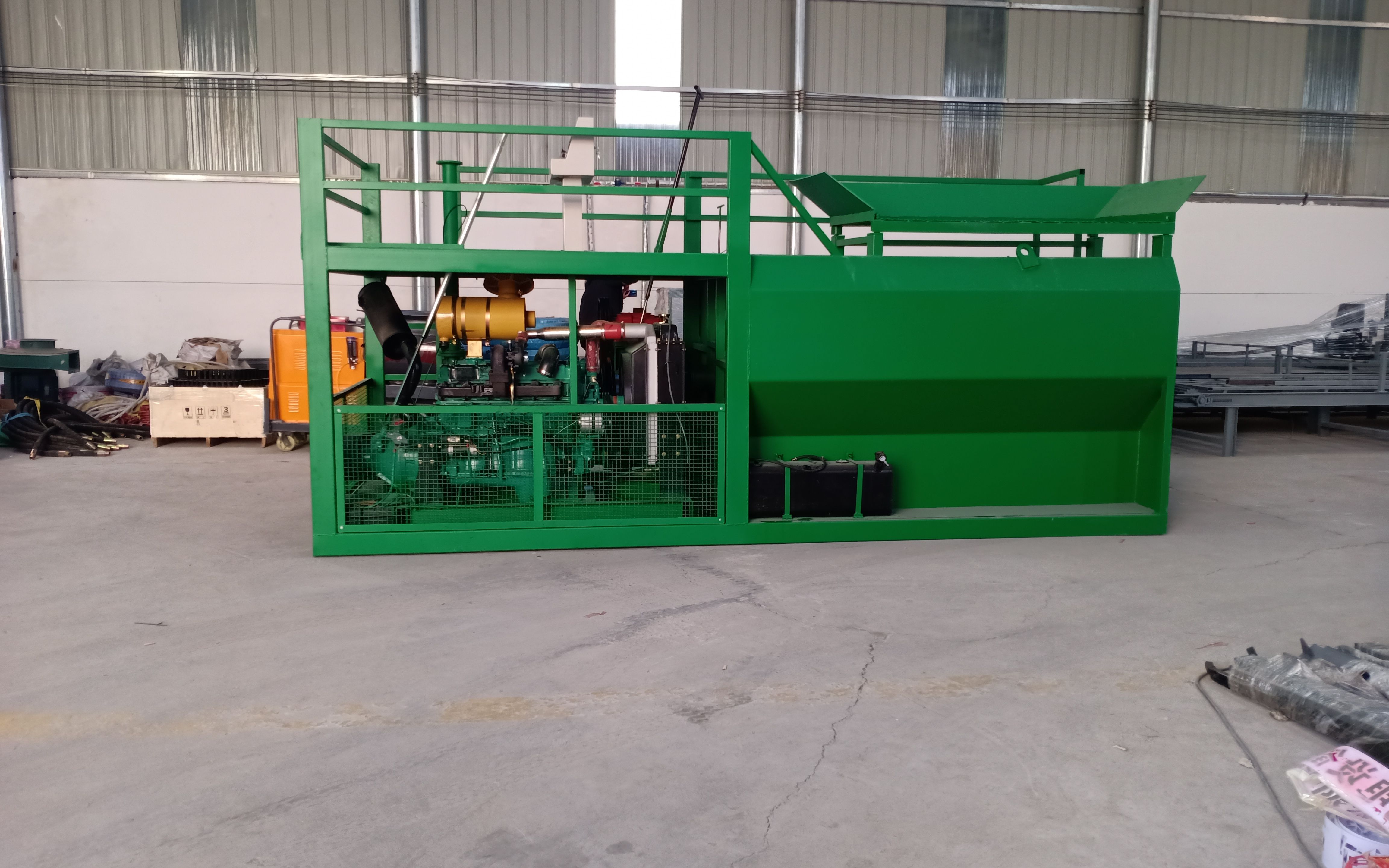 豫龙边坡绿化客土喷播设备射程远每罐料可喷浆200500平