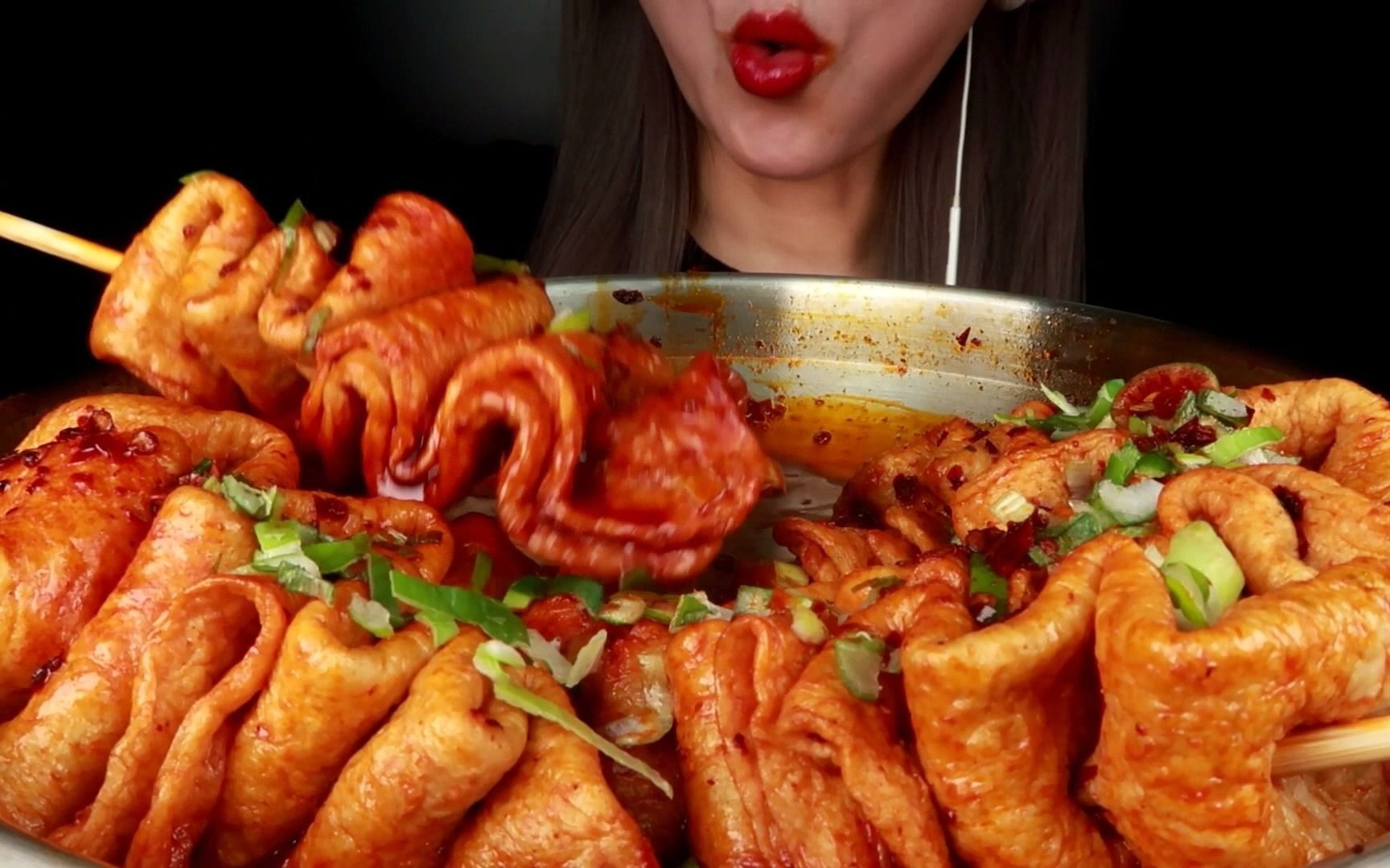 【great-girl】爆辣韩国街头小吃 吃播