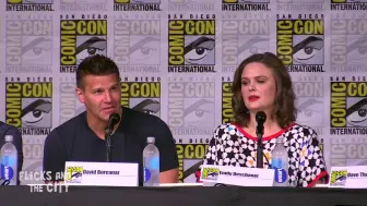 Télécharger la video: 【识骨寻踪】BONES Season 12 Comic Con Panel (Part 1) 漫展