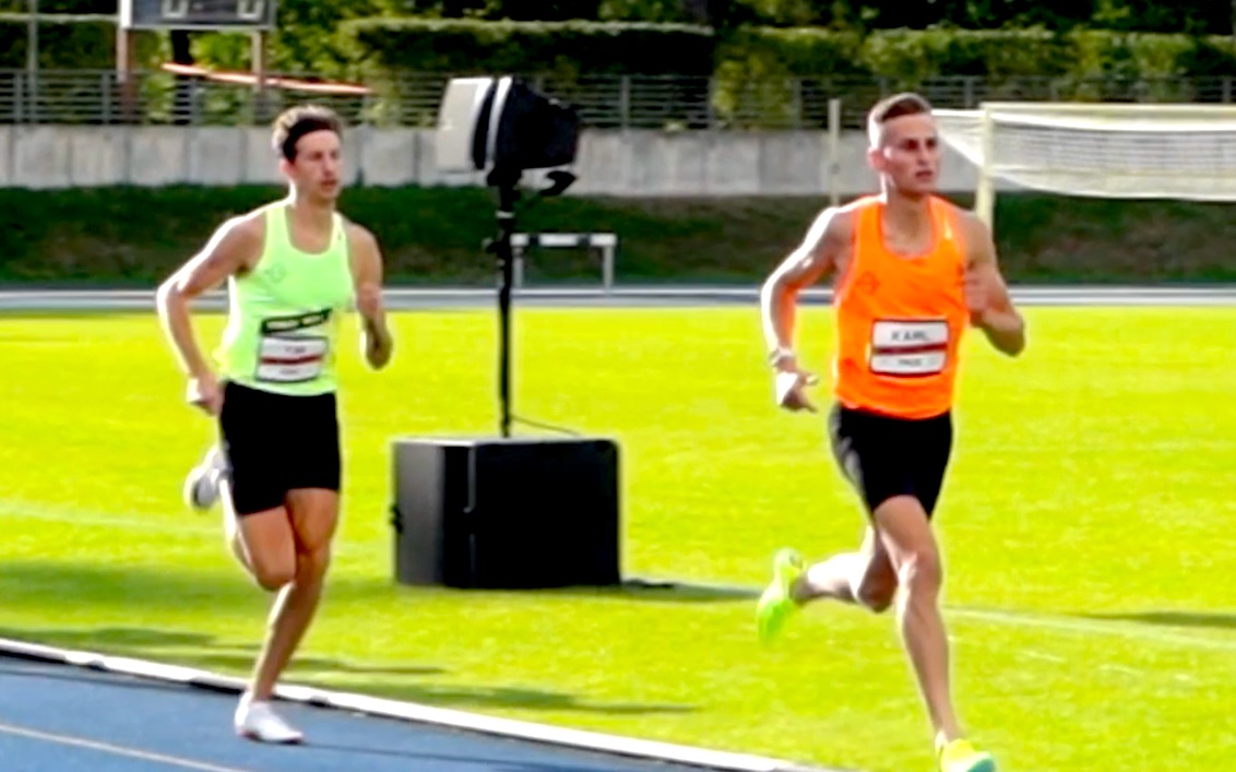 德国冠军带你跑800m 卡尔ⷮŠ贝本多夫Karl Bebendorf|BTC田径之夜 Track Night Berlin 2022哔哩哔哩bilibili