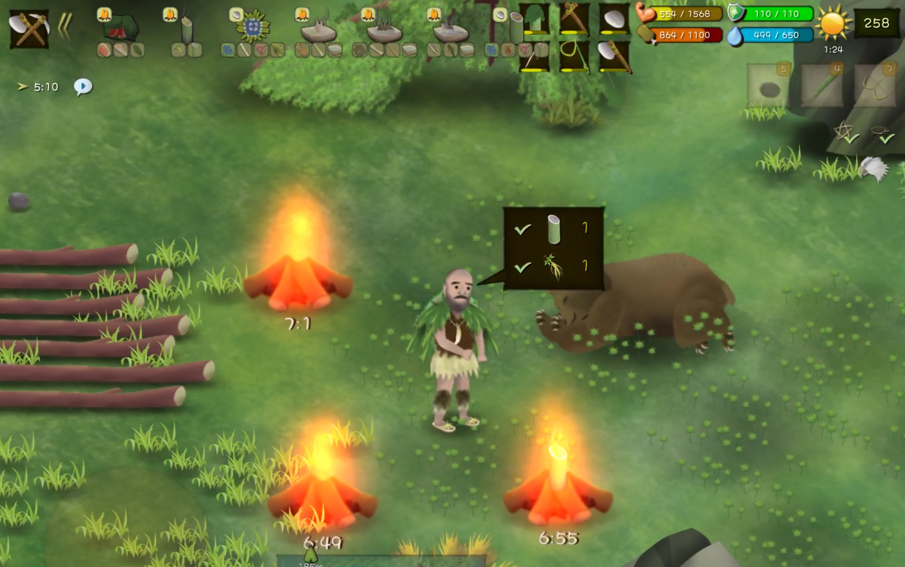 挨饿荒野 不消耗物资制造bug 随意刷菜肴_哔哩哔哩 (゜-゜)つロ 干杯