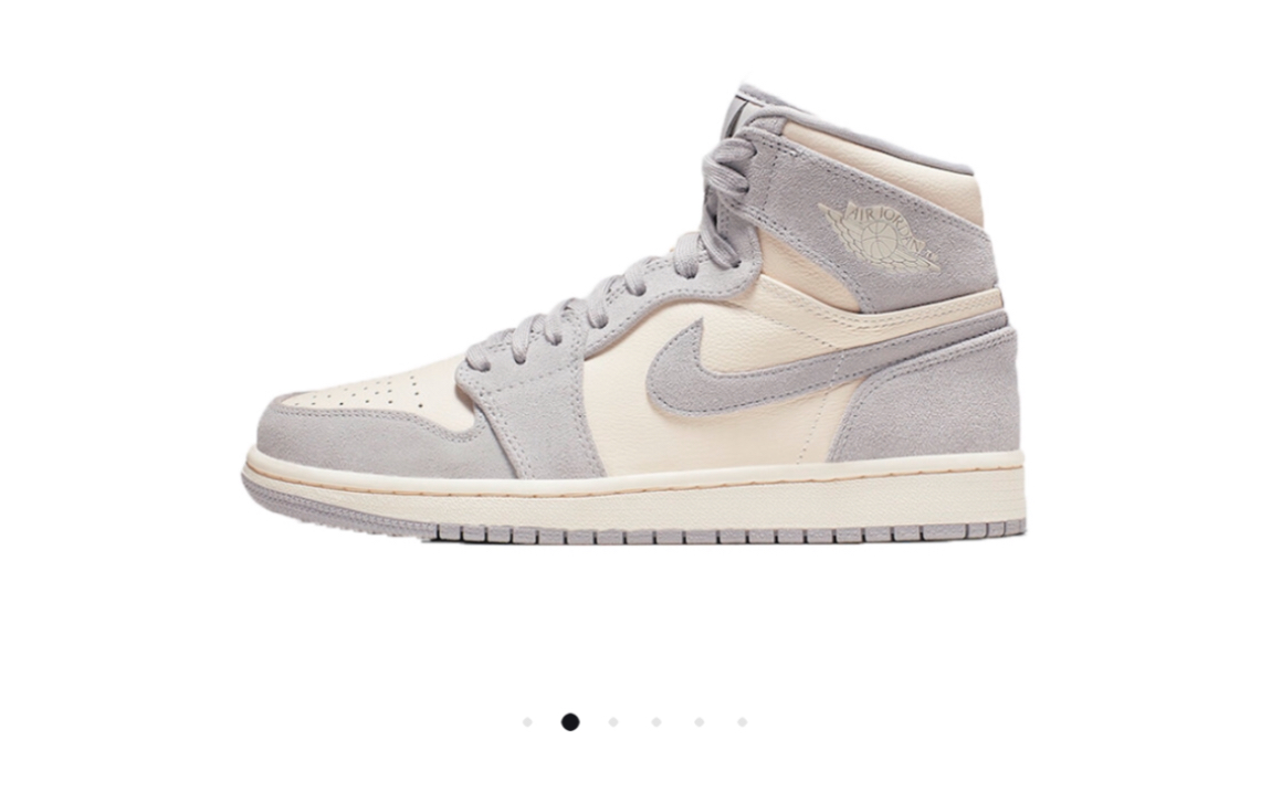 【23号潮铺】aj1 high premium 香芋粉 紫灰 开箱测评_哔哩哔哩 (゜