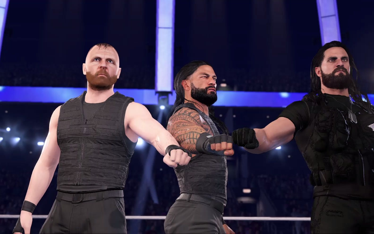 【wwe 2k22】圣盾/the shield测试