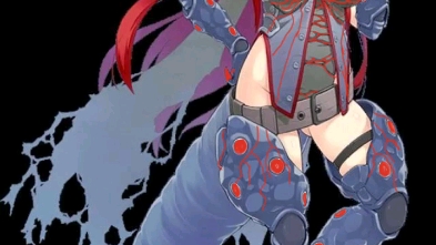 怪兽娘化,超古代怪兽火焰哥尔赞娘化,已娘化