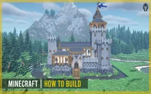 Download Video: 【Minecraft建筑教程】如何建造王室城堡